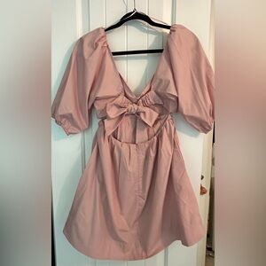 En Saison cut out mini dress